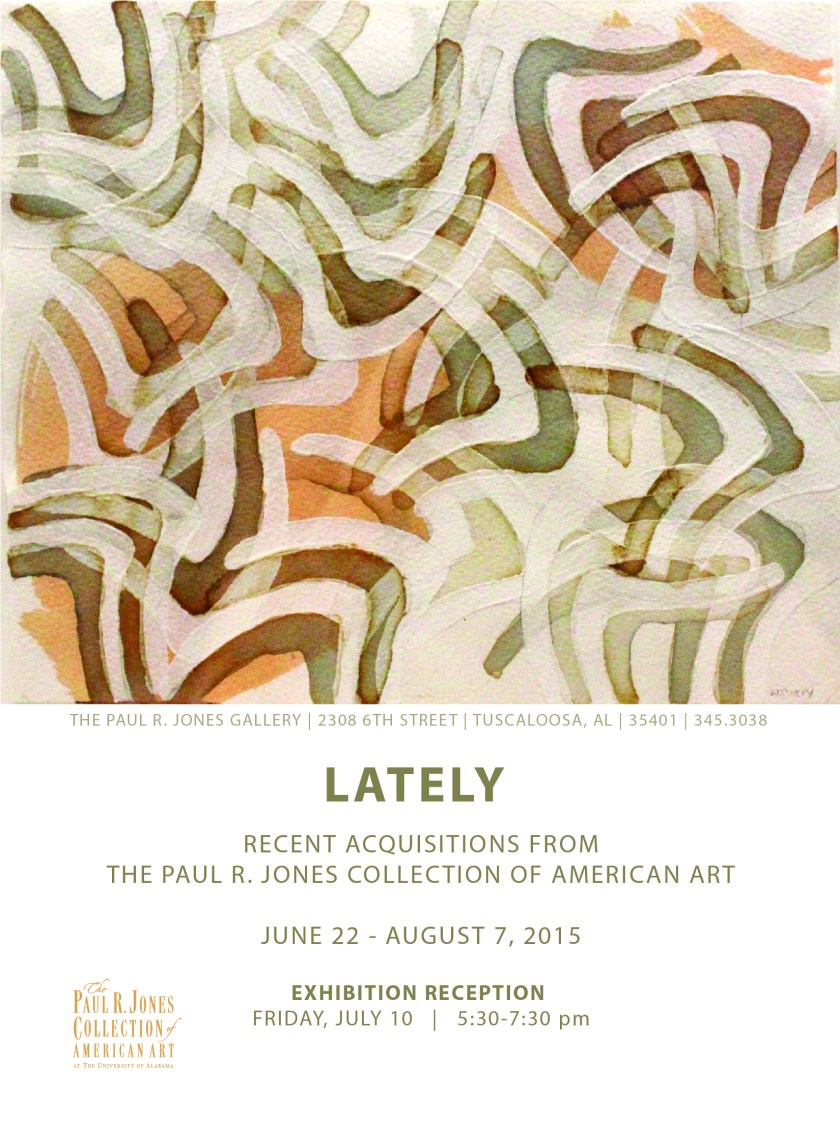 New Acquisitions Exhibition Showcard (Front)